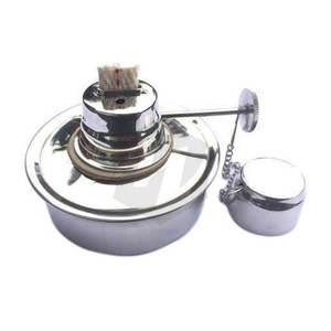 Lampe à alcool dentaire en acier inoxydable Instruments médicaux chirurgicaux creux durables Laboratoires dentaires Nettoyage Remplissage Mèche de sécurité - Product Image 6