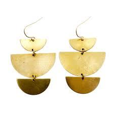 Pendiente de latón de alta calidad para niñas, regalo de boda, pendiente de latón, costo más barato, fabricante hecho a mano de India, artesanía hecha a mano - Product Image 5