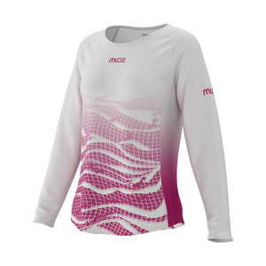 T-shirt technique à manches longues pour femme Dune Pink - Product Image 1