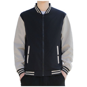 Chaqueta Deportiva Informal para Hombre, Chaqueta Deportiva de Gran Tamaño, Cuello Levantado, Ecológica, a Prueba de Viento, para Deportes Todos los Días - Product Image 6