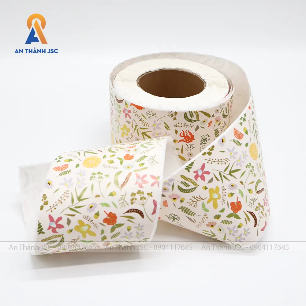 Tiras de papel estampadas coloridas y personalizadas OEM/ODM FÁBRICA DE Vietnam