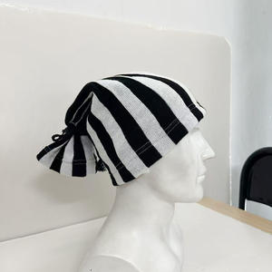 Gorro de Invierno Cómodo para Hombre, Diseño Jacquard de Color, Logotipo Personalizado, Gorro de Algodón 100% para Adultos Unisex - Product Image 3