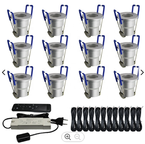 Ensemble de 6 à 12 mini spots étanches Led 3w Downlight - Product Image 6