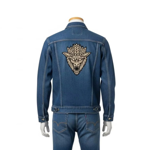 Patchs brodés thermocollants faits à la main, badge en tissu personnalisé, broderie haute densité, logo durable à adhésif thermique, décoration artisanale DIY - Product Image 3