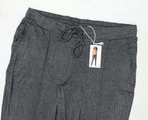 Pantalones de Lino/Algodón Transpirables para Mujer, Fabricados en Bangladesh, Listos para Usar, Casuales, Impermeables y Ecológicos, Venta al Por Mayor - Product Image 4