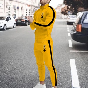 Chaqueta de chándal para hombre, de algodón y pantalones Top, uniforme de bádminton estilo Bruce Lee, ropa para correr - Product Image 2