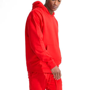 Conjunto de Sudadera con capucha para correr apilada de invierno para hombre con color y diseño personalizables de algodón de % - Product Image 3