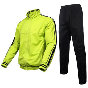 Survêtement en nylon léger avec fermeture éclair cousue personnalisée pour hommes, coupe ample, survêtement coupe-vent d'été, deux pièces - Product Image 1