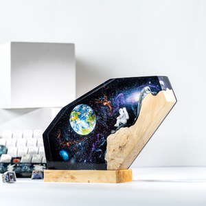 Lámpara de resina personalizada, lámpara de resina de Anime, luz de noche LED, regalo hecho a mano, lámpara de diorama art deco, regalo personalizado, lámpara de epoxi de Anime - Product Image 4