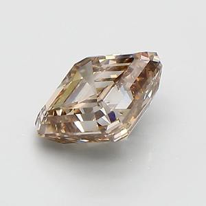 เพชรเลี้ยงในห้องปฏิบัติการ สีเขียวมรกต 2.01 กะรัต สีน้ำตาลอ่อน VS1 เพชรแบบสั่งทำพิเศษ - Product Image 1