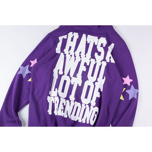 Sweat-shirts à capuche pour hommes personnalisés, de haute qualité, 100% coton, imprimés d'inspiration hivernale, techniques brodées, sweats-shirts pour hommes tissés - Product Image 3