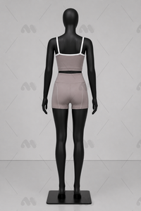 Seamless 2 Piece Yoga Set High Waist Shorts Elastic Waist <b>Crop</b> <b>Top</b> Strap Scoop Neck <b>Leopard</b> Quick Dry Workout Activewear - Product Image 2