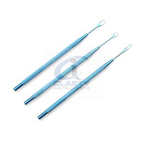 OJO DE ACERO INOXIDABLE ALEMÁN DE GRADO INDUSTRIAL DE LA MEJOR CALIDAD BUCLE INSTRUMENTO QUIRÚRGICO OFTÁLMICO DURADERO OEM PERSONALIZABLE - Product Image 2