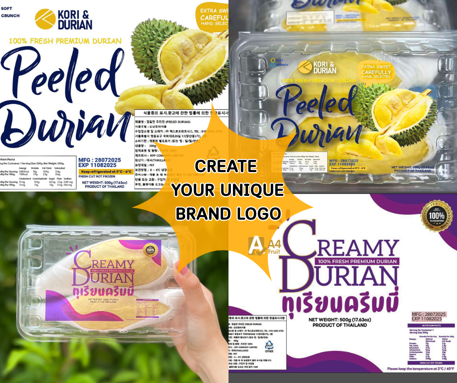 Thailand Original Taste Importers Fresh Thai Durian Monthong 100