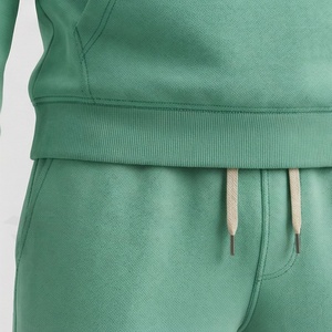 Ensemble de survêtement d'entraînement pour homme d'hiver, sweat à capuche à fermeture éclair à manches longues, ensemble de course, tissu respirant, logo personnalisé, polaire technique, couleur personnalisée - Product Image 5