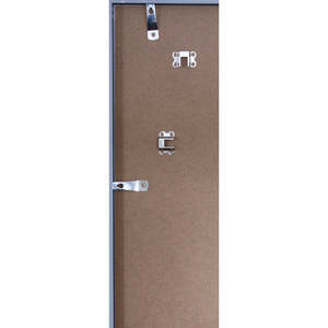 Cadre photo argenté 53 x 158 cm en métal et alliage plastique pour décoration intérieure et affichage d'affiches - Product Image 4