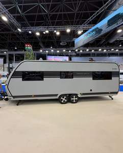 Mini-caravane de haute qualité avec toit rigide. - Product Image 1