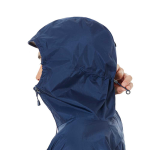 Veste de pluie d'hiver à capuche pour homme Weather Ready, 100 % nylon, imperméable, respirante, doublure antibactérienne, motif lettre sur le devant - Product Image 3