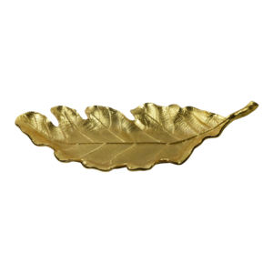 Bandeja de servicio decorativa de color dorado para el hogar, bandeja de alta calidad para decoración de fiestas, hoteles y restaurantes - Product Image 3