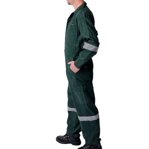Overoles de traje de seguridad reflectantes de alta visibilidad con tela impermeable duradera para ropa de trabajo industrial 2026 - Product Image 2