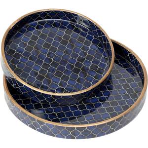 Ustensiles de cuisine plateaux de service fantaisie avec poignée en forme de feuille plateau de service en bois de bambou personnalisé pour aliments et desserts en Inde - Product Image 2