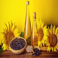 Huile de tournesol raffinée en bouteille plastique 5L, qualité alimentaire, type de culture courant, prête à la vente