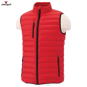 Más Popular diseño personalizado ligero al aire libre sin mangas Puffer chaqueta a prueba de viento invierno abajo hombres burbuja chaleco - Product Image 6