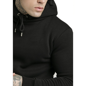 Suministro directo de fábrica de alta calidad logotipo personalizado impreso hombres chándales nueva llegada Color sólido manga larga hombres chándales - Product Image 5