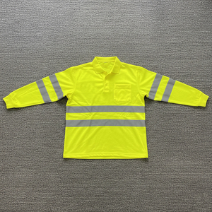 T-shirt de travail à manches longues réfléchissant, haute visibilité, respirant, avec bande réfléchissante pour les travaux de construction - Product Image 6