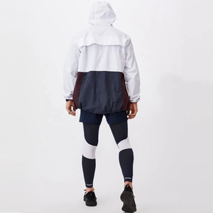 Nouveau multi-panneau hommes à capuche coupe-vent vestes et manteaux imperméable en plein air randonnée porter fermeture éclair veste de pluie vêtements d'extérieur veste hommes - Product Image 5