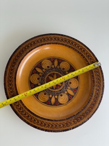 Bol à mélanger en bois rustique pour salade de fruits frais et cuisine quotidienne - Product Image 6