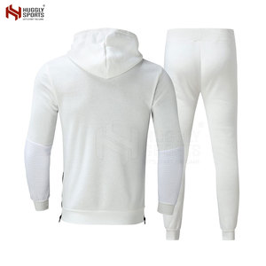 Chándal de invierno de moda para hombre Diseño sólido con cremallera 100% algodón Logotipo personalizable Transpirable y perfectamente cálido - Product Image 6
