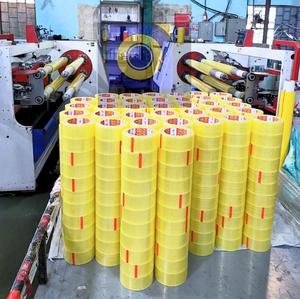 Cinta adhesiva BOPP certificada por ROHS de alta calidad Producción rápida Especialmente diseñada para sellar artículos y cajas de cartón Origen de Vietnam - Product Image 6