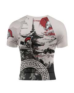 2026 High Quality Latest Design New Style Fully Customized Men Rash Guard / Wholesale Price Regular Length Men Rash Guard Shirts - Product Image 4