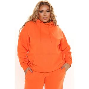 Sudaderas con Capucha Personalizadas para Mujer, Color Personalizado, Bolsillo Canguro, Talla Grande, 100% Algodón, Logotipo Personalizado - Product Image 5