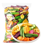 Heerlijke En Gezonde Bevroren Knapperige Groente-En Fruitsnack Voor Alle Leeftijden