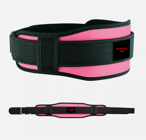 Sangles de poignet de levage rembourrées en néoprène de fitness brassards d'haltérophilie de gymnastique avec ceinture à boucle antidérapante et caractéristiques d'haltères - Product Image 3