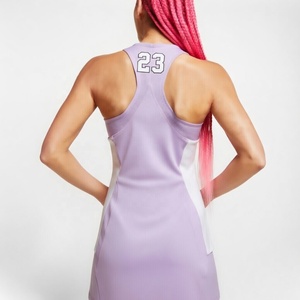 High Quality Customized Tennis Uniforms Solid Color Sportswear Dress Team Name Breathable Moisture Wicking Front Women Skirt - Product Image 2