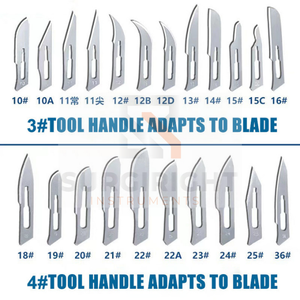 Bisturí Desechable Esterilizado Médico Ortopédico Alemán Surgiright, Cuchillo Manual con Certificación CE, Plástico ISO, Quirúrgico Desechable - Product Image 2