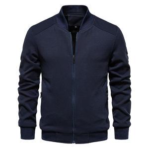 Chaqueta Bomber de Lona para Hombre, Diseño Urbano y Elegante, Cortavientos, Ligera, Cómoda, para Salidas Casuales de Invierno, Estilo Moderno Vintage - Product Image 1