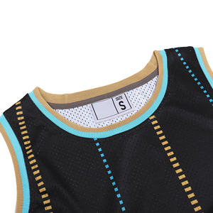 เสื้อบาสเก็ตบอลสำหรับผู้ชายเสื้อบาสเก็ตบอลผ้าเจอร์ซี่น้ำหนักเบาป้องกันริ้วรอยใส่เล่นกีฬา - Product Image 3