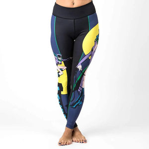 Sublimation pour femme Bjj Wicking Spats MMa Long Legging Jiu Jitsu Grappling Bjj MMa Spats Compression Pants BJJ Spats - Product Image 3