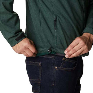 High Street Men's Camouflage Winter Bomber Jacket de Pakistán Elegante transpirable a prueba de viento Softshell con logotipo frontal para exteriores - Product Image 6