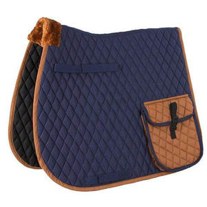 Tapis de selle équestre élégants Tapis de selle de cheval tout usage couleur personnalisée en gros - Product Image 3