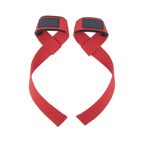 Muñequeras de levantamiento para levantamiento de pesas gran oferta soporte acolchado de neopreno algodón Fitness entrenamiento antideslizante Unisex personalizable Anax - Product Image 1