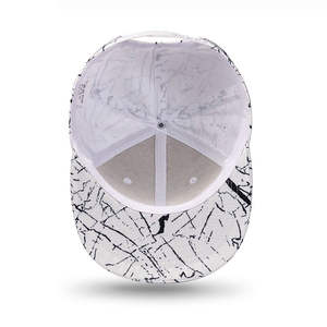 Gorro de Béisbol Premium de 5 Paneles con Visera Plana, Bordado de Letras Personalizado, Estilo Hip-hop, Deportivo, Vintage, al por Mayor - Product Image 6