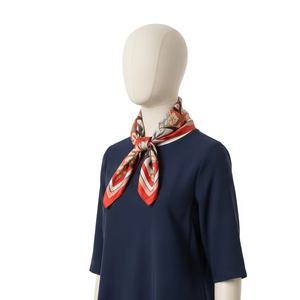 Lightweight Summer Square Silk Scarves Soft Smooth Satin Material Elegant Printed <b>Shawl</b> Wrap For <b>Women</b> Fashion Accessories Gift - Product Image 5