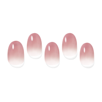 [Palette] Faux ongles naturels avec colle gelée réutilisable, colle à ongles pour manucure, autocollants pour ongles pour femmes et filles, modèle brillant UV