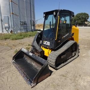 Mini-chargeuse compacte diesel avec poignée télescopique et godet pour travaux agricoles et de construction - Product Image 1