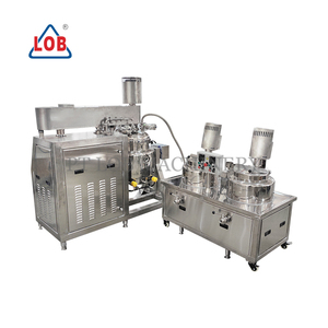 เครื่องผสมอัตโนมัติแบบสุญญากาศพร้อมระบบควบคุม PLC สำหรับครีมเครื่องสำอาง - Product Image 4